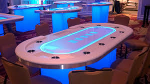 Casino LED Texas Hold'em Poker Table